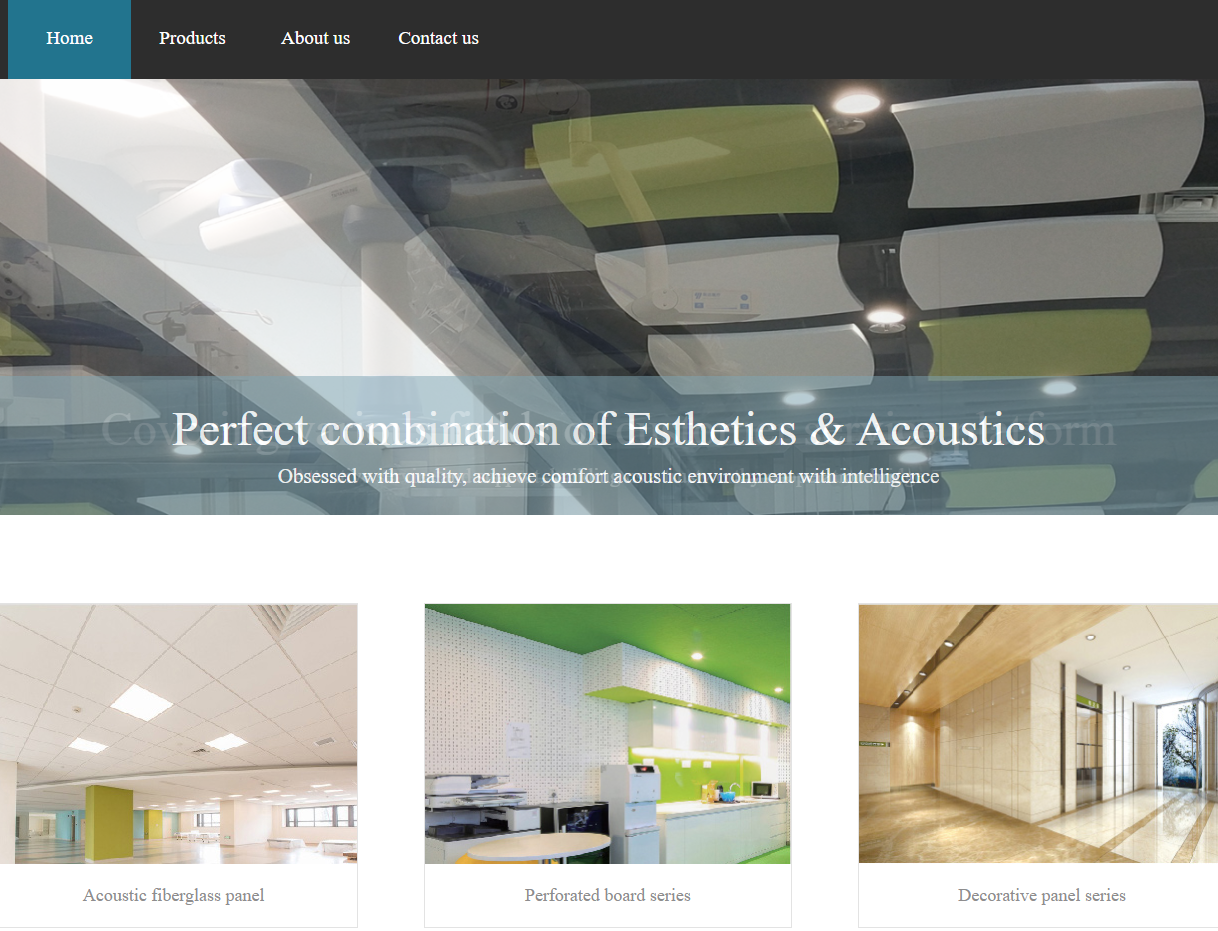 Architectural Acoustics Company(图1)